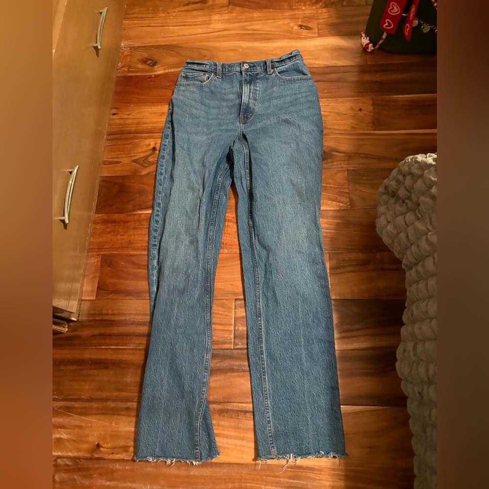 ✨ Abercrombie & Fitch Curve Love 90s Straight Jeans ✨ (0586)